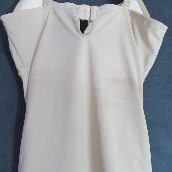 Maidenform Bra Corset Top Womens 38D Nude Lace Slimming Body Shaper Underwire - Picture 5 of 11